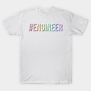 #engineer rainbow T-Shirt